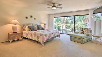 3 bedrooms, desk, iron/ironing board, WiFi (free)