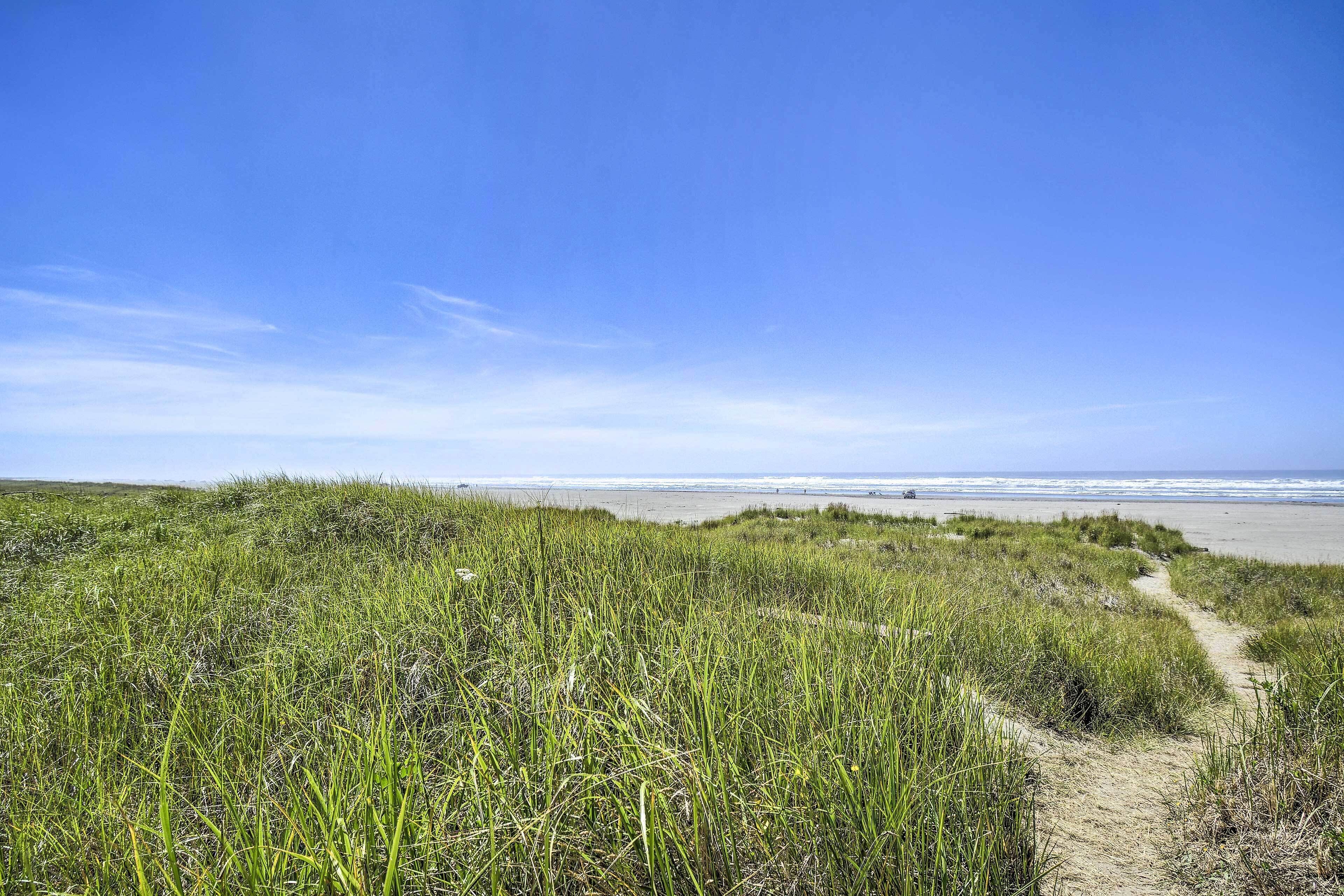 Beach nearby