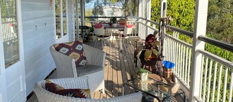 Charming Queenslander. “Your Oasis on Russell Island overlooking the water. “