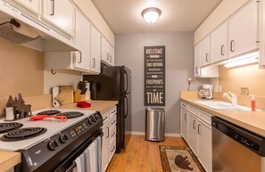 Private kitchen - QUAINT CONDO IN TETON VILLAGE (Teton Village)