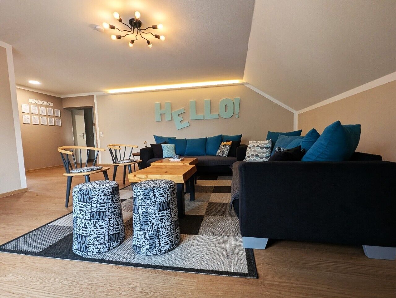 Dachwohnung mit Loggia