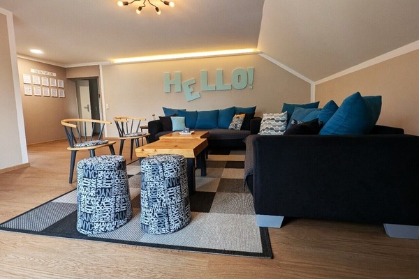 Dachwohnung mit Loggia