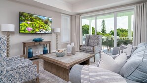 House, 5 Bedrooms | Living room - 661 Estero Blvd by Coastal Vacation Properties (Fort Myers Beach)