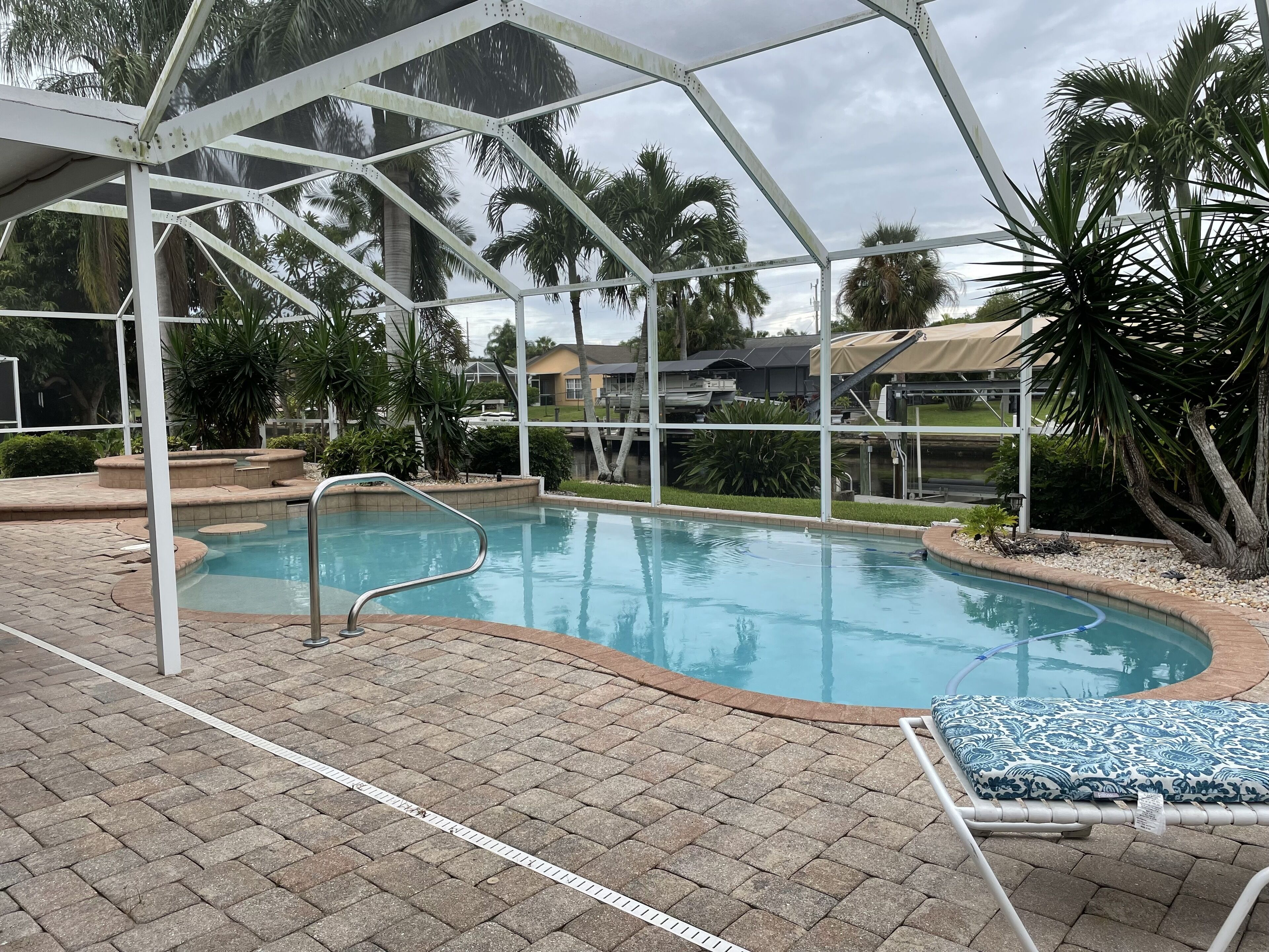 AVAILABLE TO RENT NOW - Perfect Canal Home With Pool & Spa