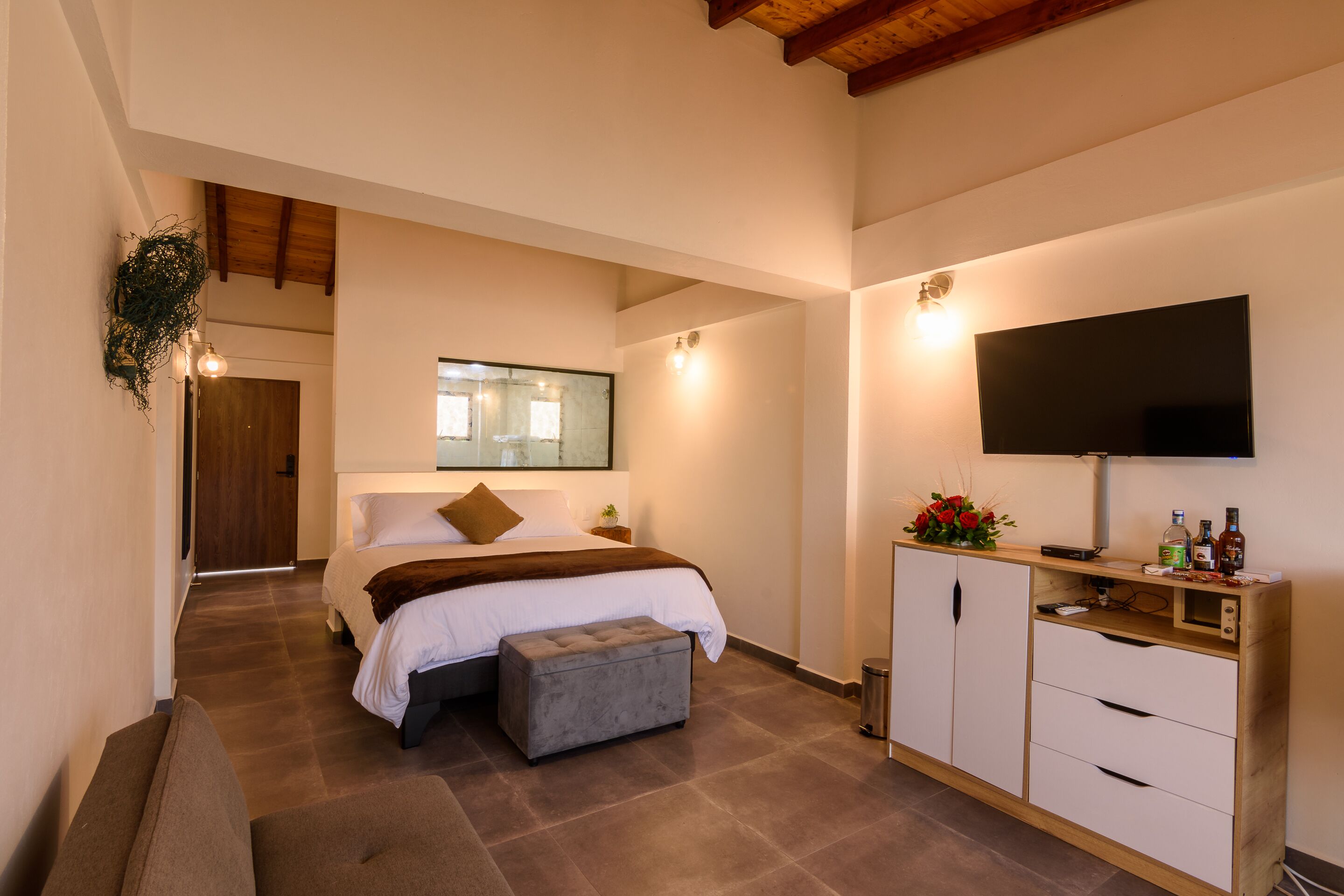 premium room, 1 queen bed with sofa bed | 1 bedroom, premium bedding, memory-foam beds, in-room safe