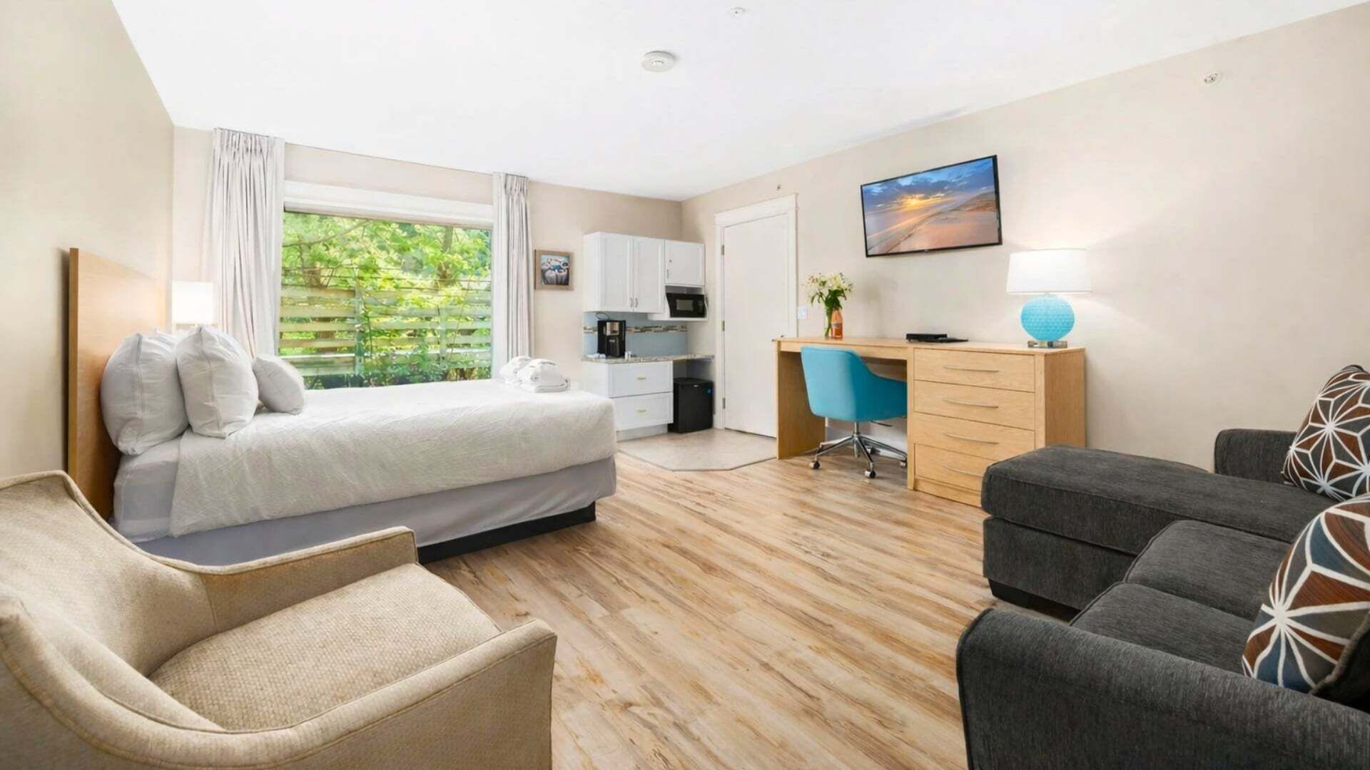 1 Schlafzimmer, kostenloses WLAN, Bettwäsche