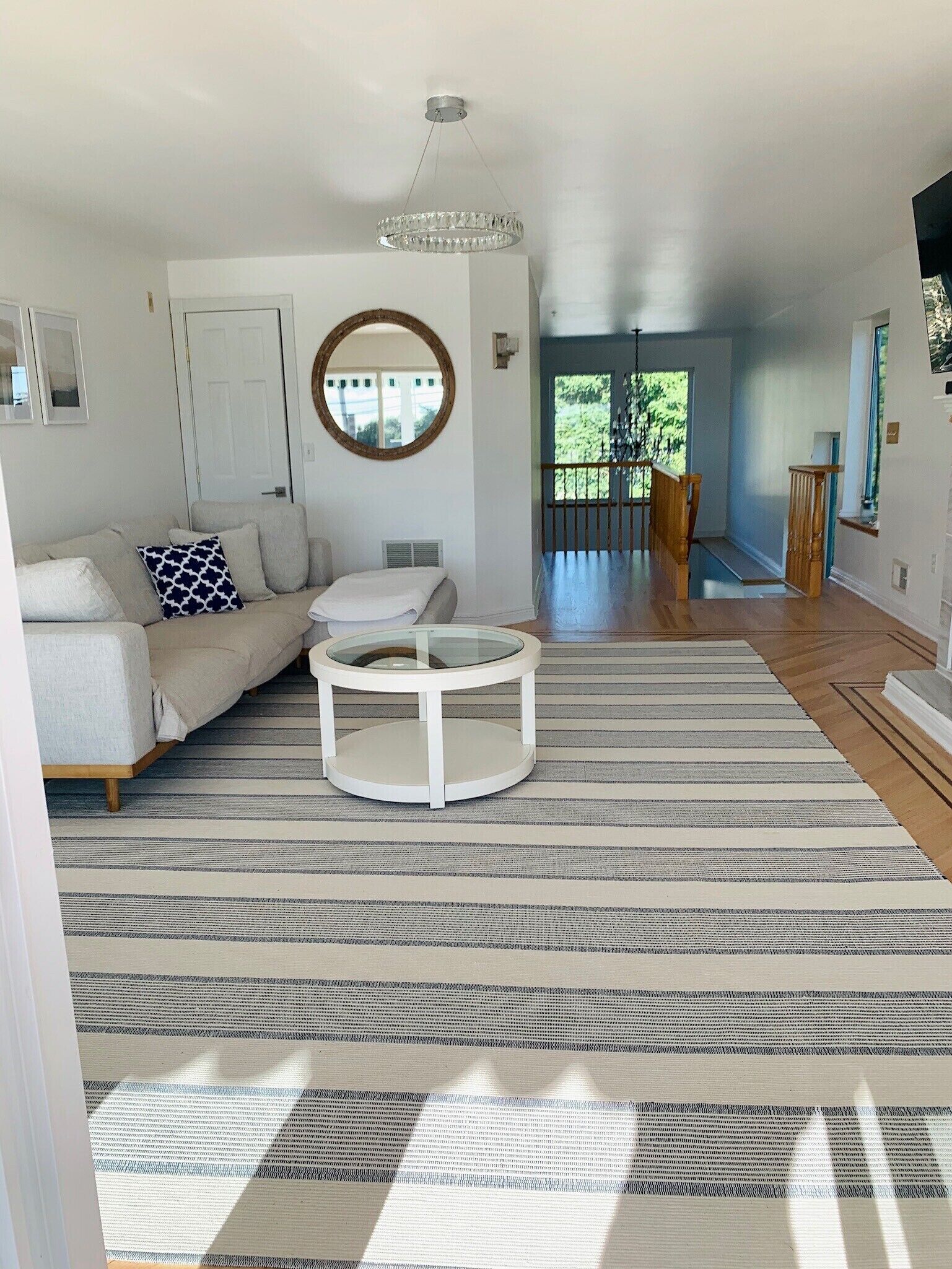 Beach front. 3,800 sq ft, modern, and bright.