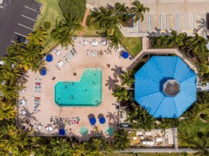Aerial view - Ocean Harbor 104a by Coastal Vacation Properties (Fort Myers Beach)