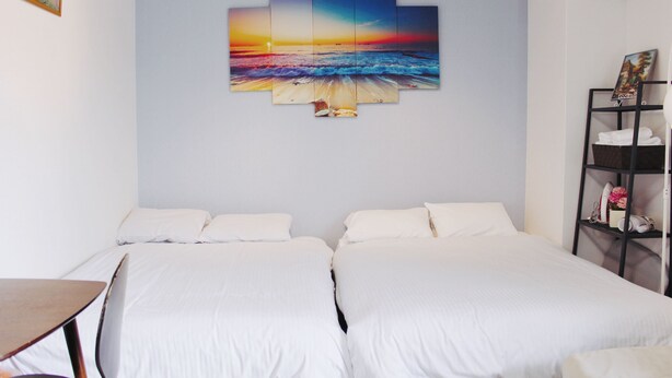 Apartment, Non Smoking | 1 bedroom, desk, laptop workspace, blackout curtains - HOTEL AARON Tsuten West King (Osaka)