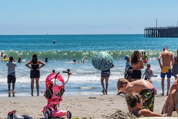 Beach nearby