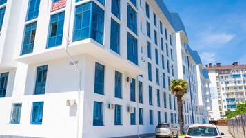 Fassade der Unterkunft