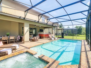 Piscine chauffée