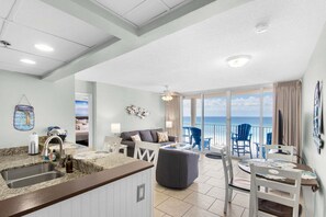 Interior - Oceanfront bliss in Panama City Beach - Long Beach 1 bedroom, sleeps 4. (Panama City Beach)