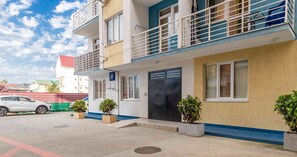 Fassade der Unterkunft