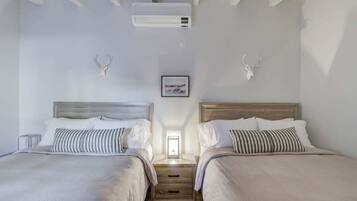 Desk, iron/ironing board, travel cot, free WiFi