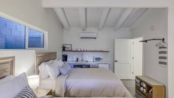 Desk, iron/ironing board, travel crib, free WiFi