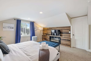4 chambres, literie hypoallergénique, matelas mémoire de forme, bureau