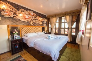 Literie de qualité supérieure, décoration personnalisée