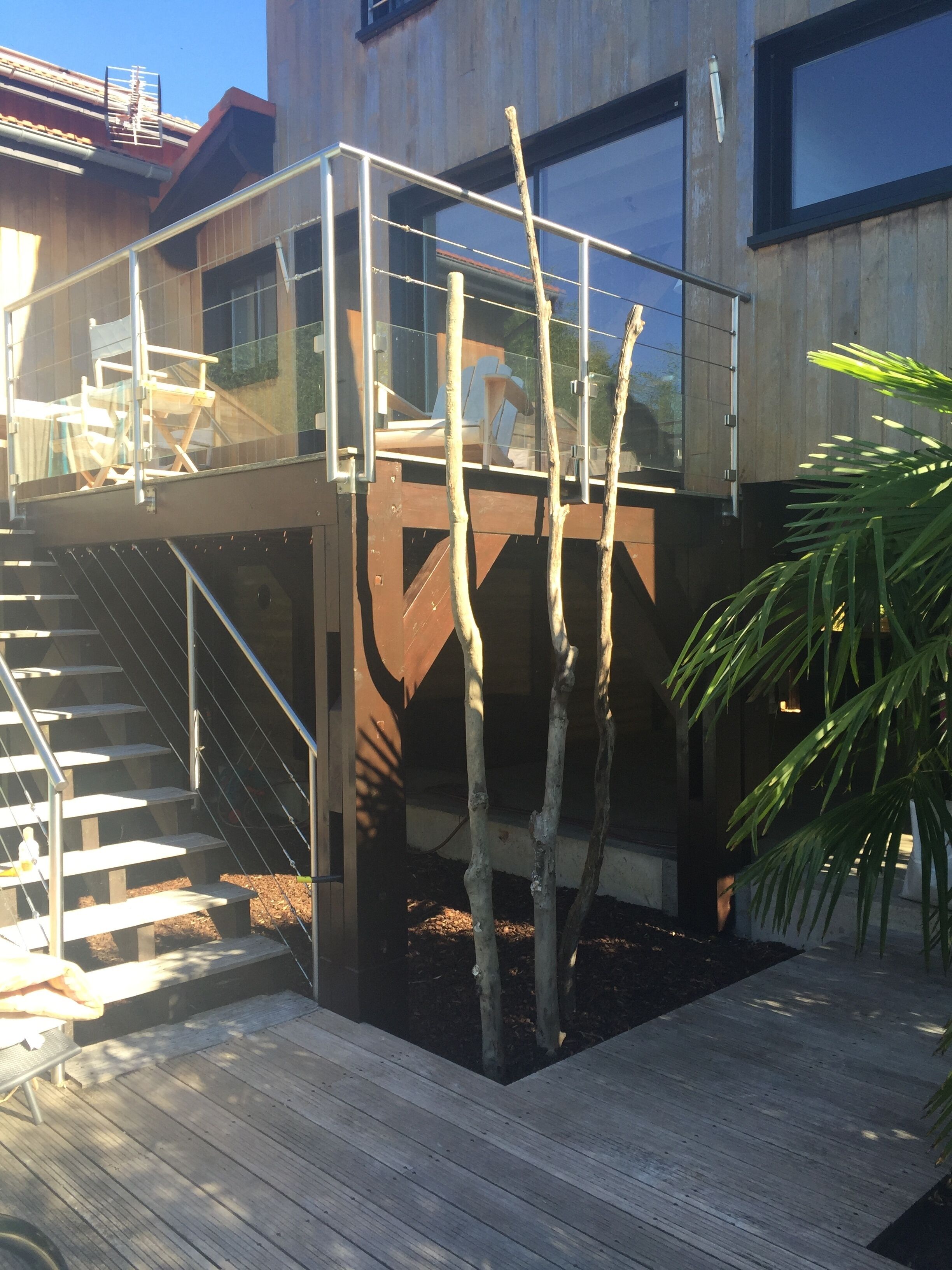 Enceinte de l’hébergement