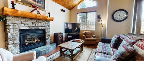 Appart'hôtel, 3 chambres | Coin séjour