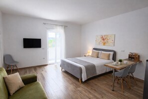 1 chambre, accès au Wi-Fi (inclus), literie fournie