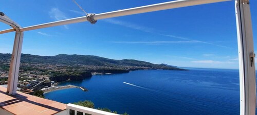 Bella Vista House Sorrento and Amalfi Coast - free parking-solarium