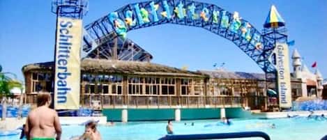 Udendørs pool, opvarmet pool