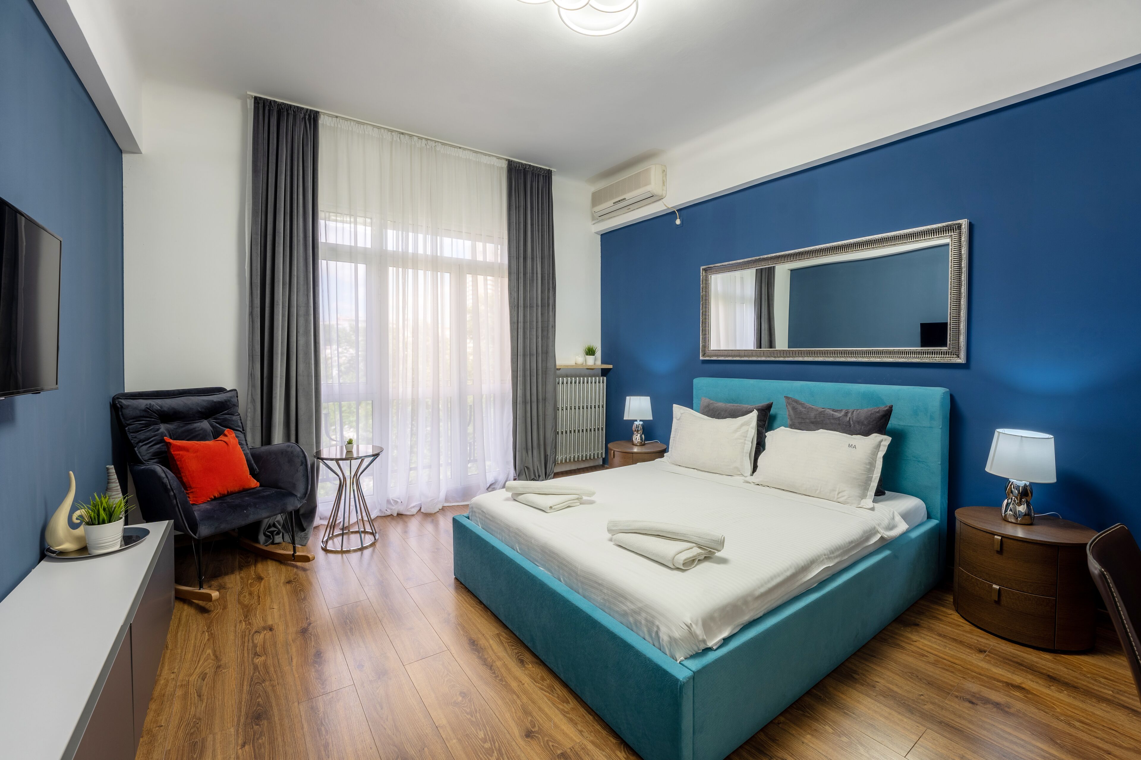 1 habitación, sábanas de algodón egipcio y ropa de cama de alta calidad 
