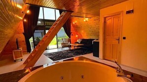 Jetted bathtub - Cati Kati Bungalow (Bolu)
