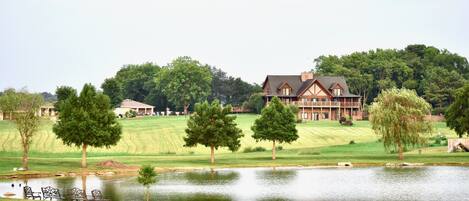 Majoituspaikan julkisivu