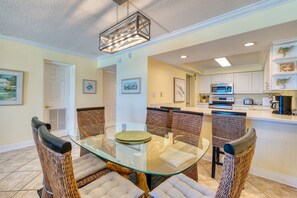Dining - A403 | Beachfront with Beach Service, Pool, & WiFi (Miramar Beach)