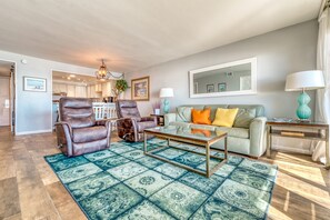TV - C303 | Beachfront with Beach Service, Pool, & WiFi (Miramar Beach)