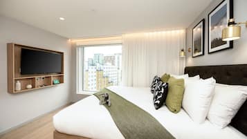 Estudio | 1 habitación y ropa de cama hipoalergénica