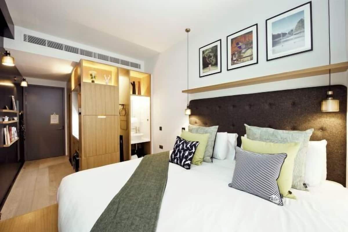 1 habitación y ropa de cama hipoalergénica