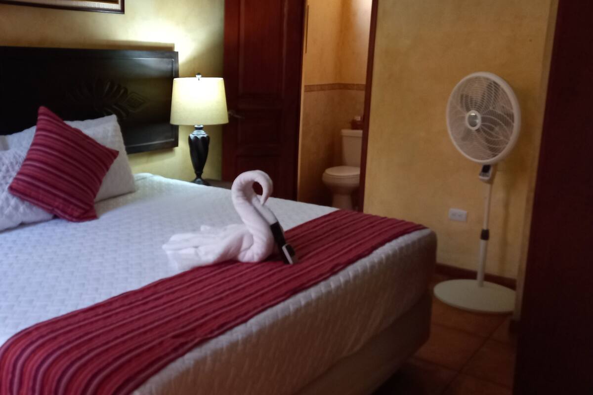 Couette en duvet d'oie, draps fournis
