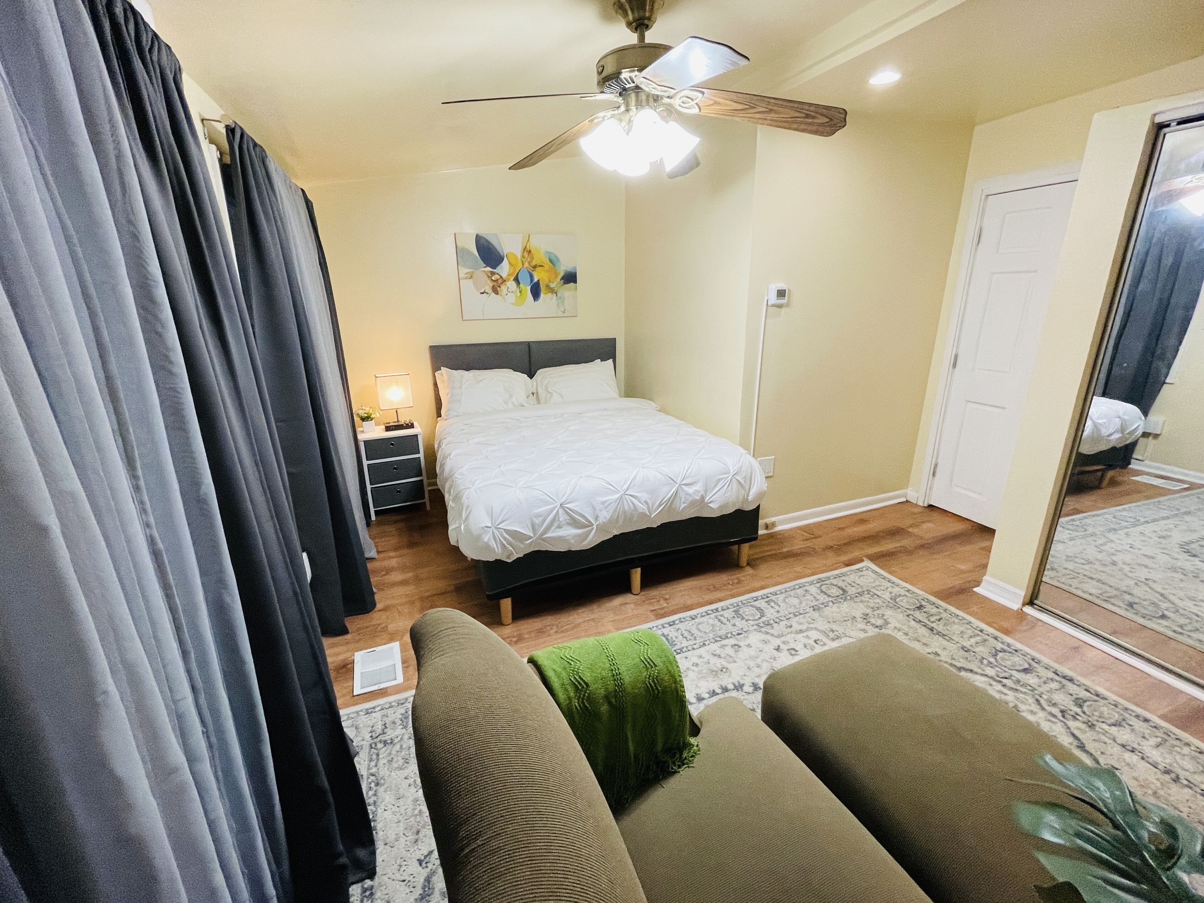 1 bedroom, iron/ironing board, free WiFi, bed sheets
