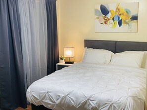 1 bedroom, iron/ironing board, free WiFi, bed sheets