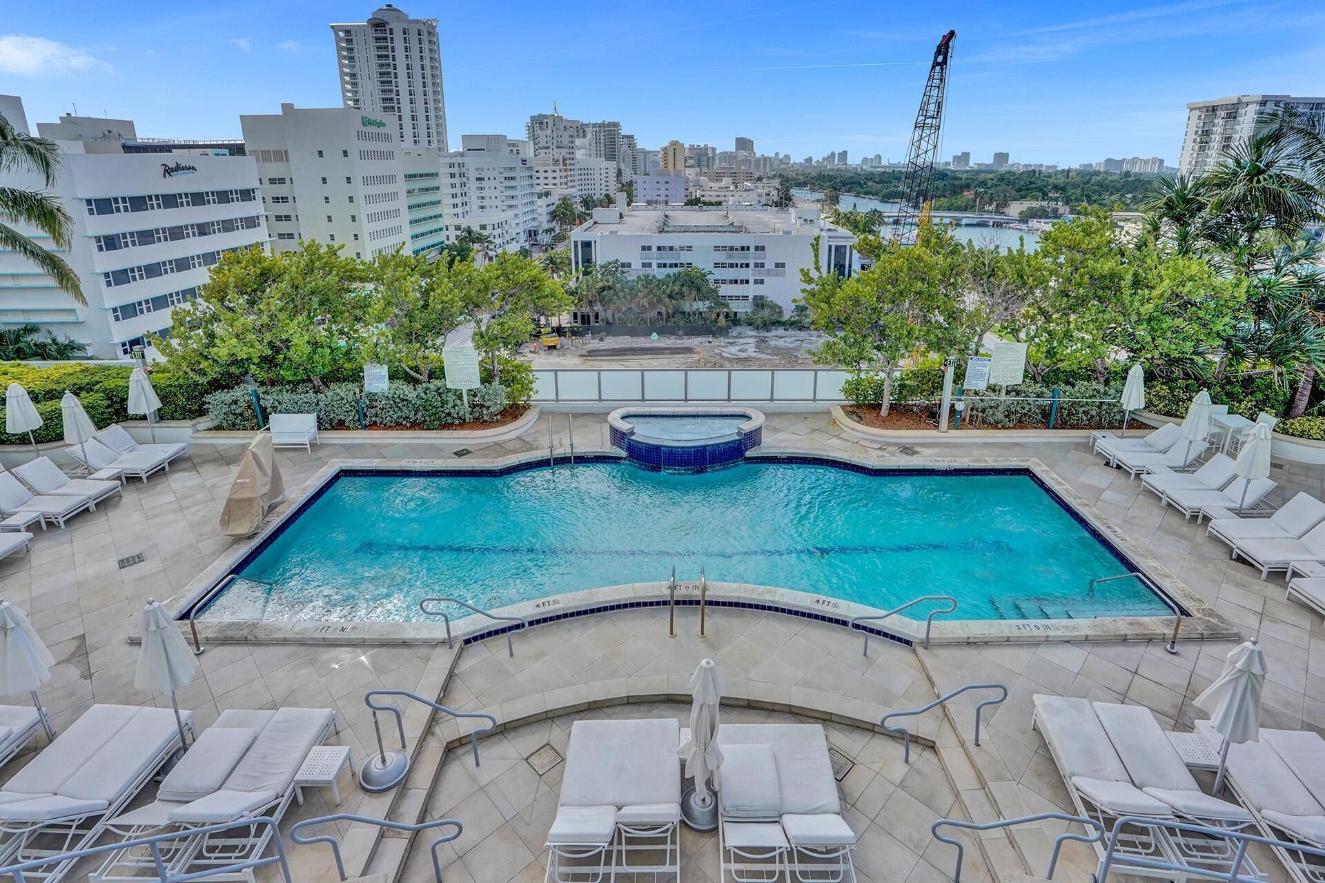 Indoor pool, outdoor pool