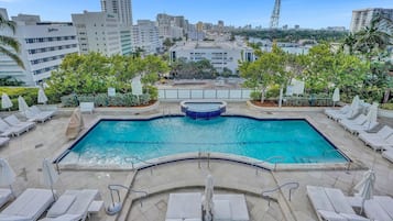 Indoor pool, outdoor pool