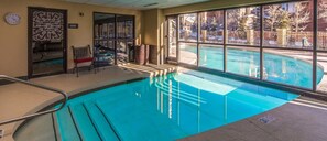 Indoor pool, a heated pool