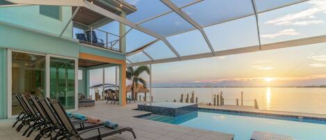 Außenpool, beheizter Pool