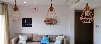 ฟลัต 1 ห้องนอนสไตล์สดใสใน Jardins De Carthage