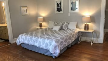 1 soverom, strykejern/-brett, wi-fi og sengetøy