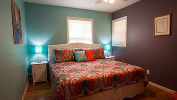 4 chambres, fer et planche Ă repasser, Wi-Fi gratuit, draps fournis