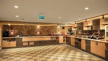 Dagelijks ontbijtbuffet (TRY 400 per persoon)