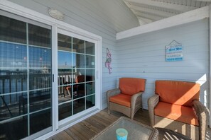 Terrace/patio - Charming Condo at Island Place 211! (Cedar Key)