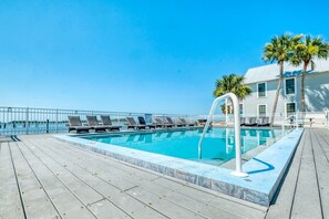 Pool - High End Condo at Island Place 212! (Cedar Key)