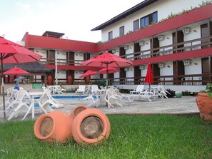 Façana frontal de l'allotjament