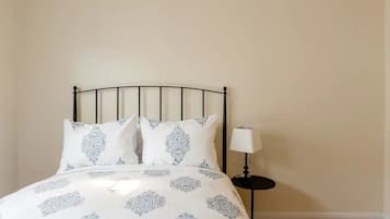 2 bedrooms, iron/ironing board, travel crib, free WiFi