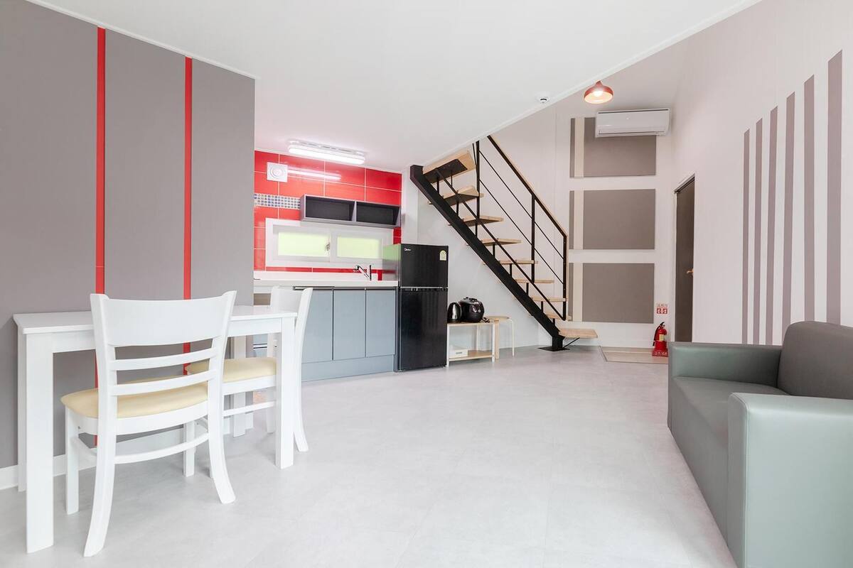 Habitación básica, 1 habitación (201ho(2cheung)) | 1 dormitorio y wifi gratis
